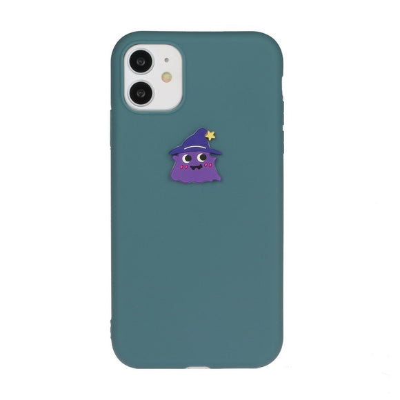 EIDERWOOD iPhone 11 Silikone Cover m. Figur - Blå / Troldmand
