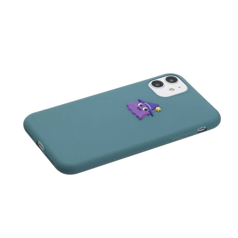 EIDERWOOD iPhone 11 Silikone Cover m. Figur - Blå / Troldmand