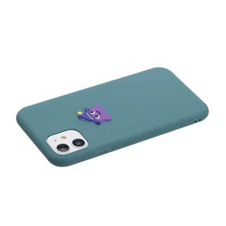 EIDERWOOD iPhone 11 Silikone Cover m. Figur - Blå / Troldmand