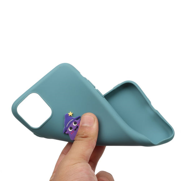 EIDERWOOD iPhone 11 Silikone Cover m. Figur - Blå / Troldmand