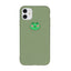 EIDERWOOD iPhone 11 Silikone Cover m. Figur - Grøn / Frø