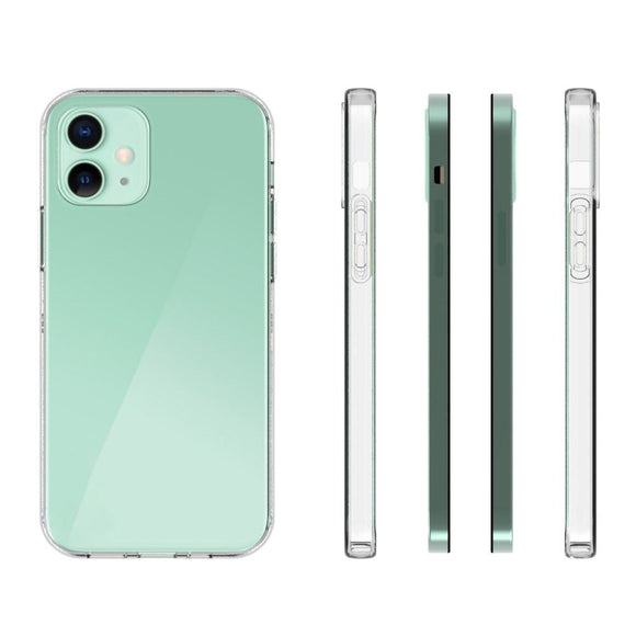 iPhone 12 Mini Blødt Fleksibelt Plastik Cover - Gennemsigtig
