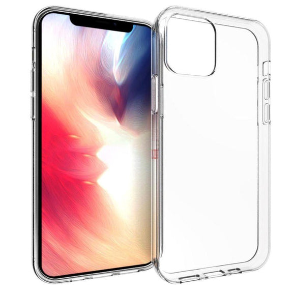 iPhone 12 / 12 Pro Fleksibelt Plastik Cover - Gennemsigtig