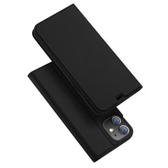 iPhone 12 / 12 Pro Dux Ducis Skin Pro Series Thin Wallet Cover - Sort