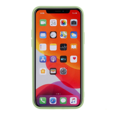 EIDERWOOD iPhone 11 Pro Max Silikone Cover - Lysegrøn