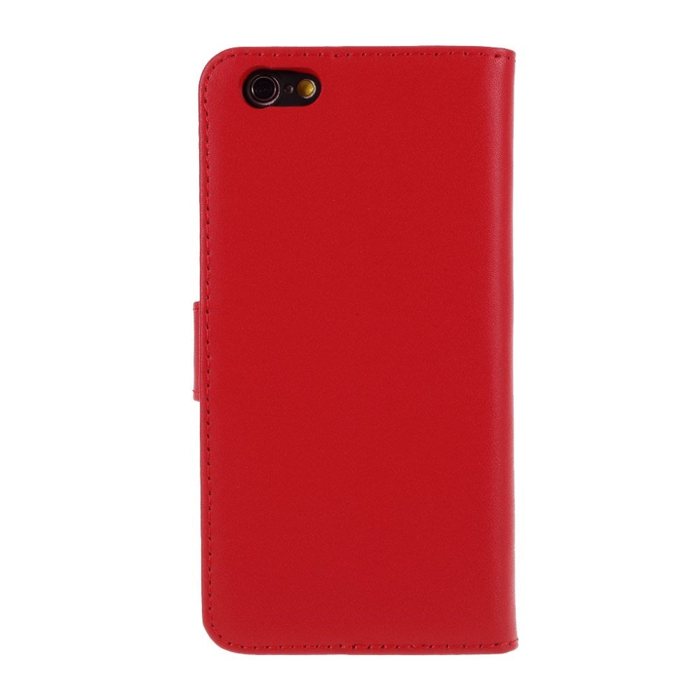 EIDERWOOD iPhone 6 Plus / 6 (s) Plus Læder Cover m. Pung - Rød