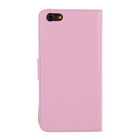 EIDERWOOD iPhone 6 Plus / 6 (s) Plus Læder Cover m. Pung - Lyserød