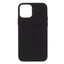 iPhone 12 / 12 Pro Minimalistisk Mat Fleksibelt Plastik Cover - Sort