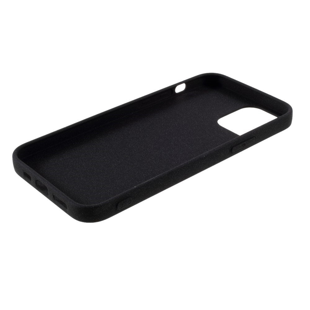 EIDERWOOD iPhone 12 Pro Max Fleksibelt Plastik Cover - Sort