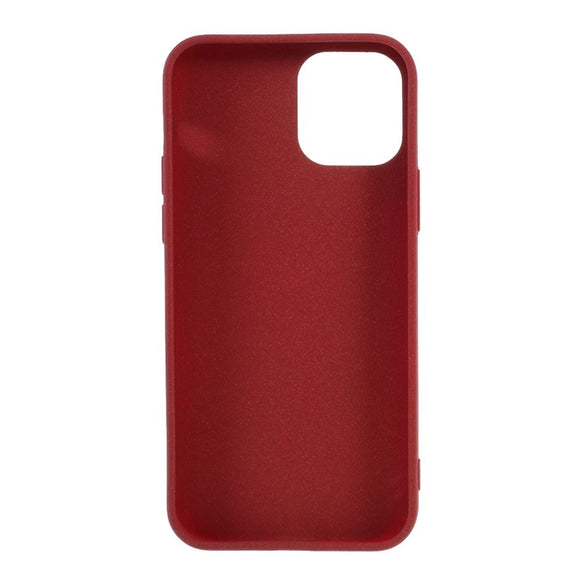 EIDERWOOD iPhone 12 Pro Max Fleksibelt Plastik Cover - Rød