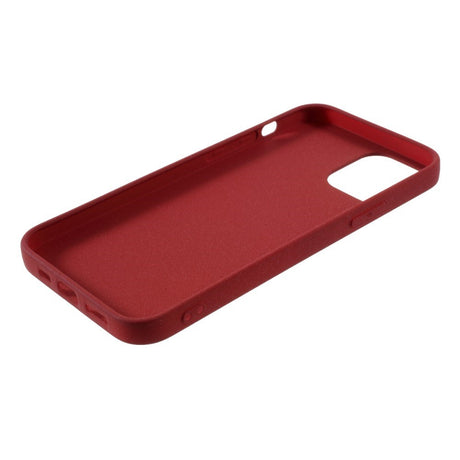 EIDERWOOD iPhone 12 Pro Max Fleksibelt Plastik Cover - Rød