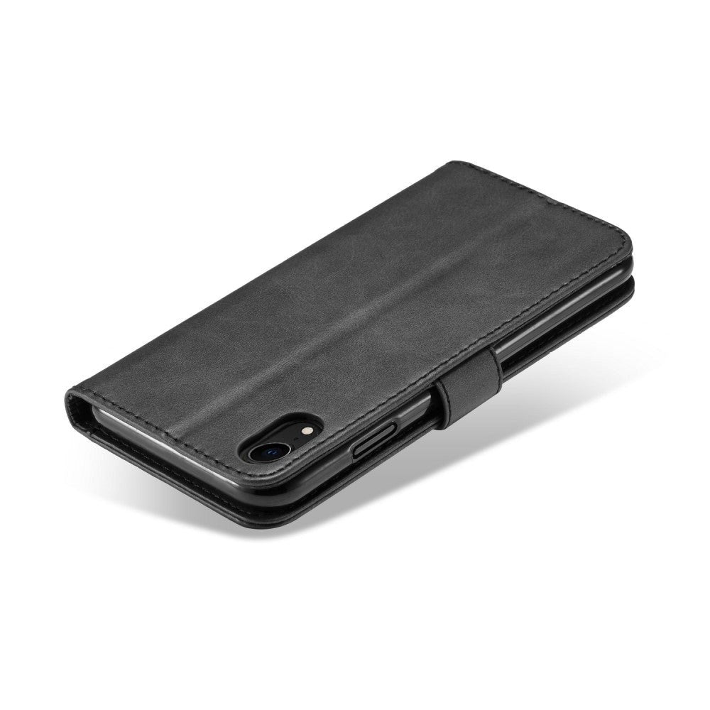 iPhone XR LC.IMEEKE Læder Cover m. Pung - Sort