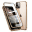 iPhone 11 Pro 360⁰ Magnetisk Cover m. Glas Bagside & Forside - Guld