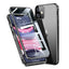 iPhone 11 360⁰ Magnetisk Cover m. Glas Bagside & Forside - Sort