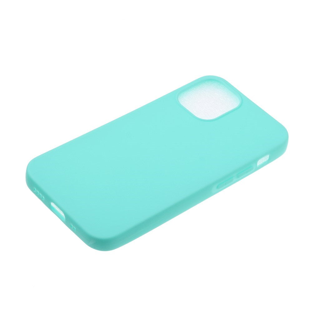 EIDERWOOD iPhone 12 Mini Mat Fleksibelt Plastik Cover - Lyseblå