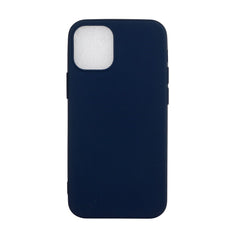 EIDERWOOD iPhone 12 Mini Mat Fleksibelt Plastik Cover - Mørkeblå