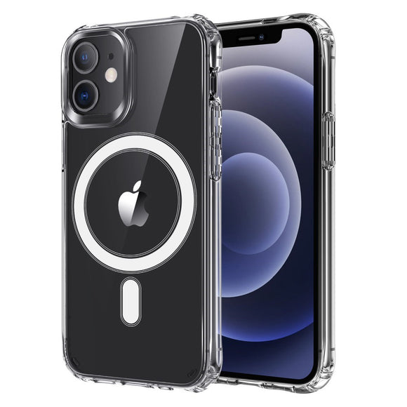 EIDERWOOD iPhone 12 Mini Hårdt Plastik Cover - MagSafe Kompatibel - Gennemsigtig
