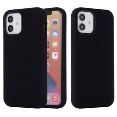 iPhone 12 Mini Silikone Cover - MagSafe Kompatibel - Sort
