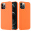 iPhone 12 / 12 Pro Silikone Cover - MagSafe Kompatibel - Orange