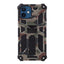 EIDERWOOD iPhone 12 Mini Camouflage Håndværker Cover m. Kickstand - Brun / Grøn