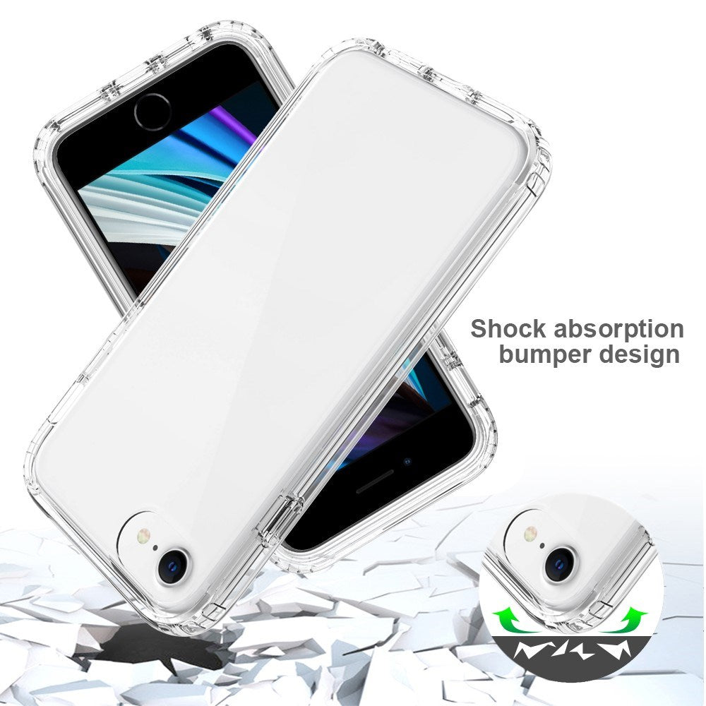iPhone 6/6s/7/8/SE (2020)/(2022) Full Protection Bagside Cover - Gennemsigtig