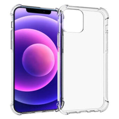 iPhone 13 Mini Shock-Proof Fleksibel Plastik Cover - Gennemsigtig