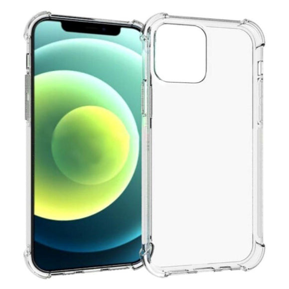 iPhone 13 Pro Shock-Proof Fleksibel Plastik Cover - Gennemsigtig