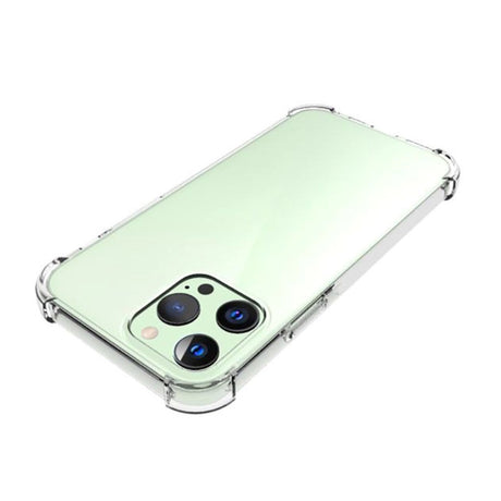 iPhone 13 Pro Shock-Proof Fleksibel Plastik Cover - Gennemsigtig
