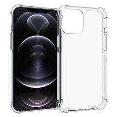 iPhone 13 Pro Max Shock-Proof Fleksibel Plastik Cover - Gennemsigtig