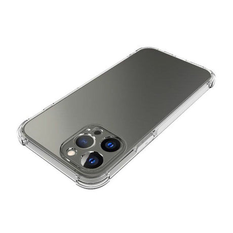 iPhone 13 Pro Max Shock-Proof Fleksibel Plastik Cover - Gennemsigtig