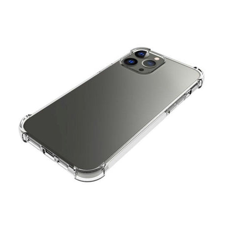 iPhone 13 Pro Max Shock-Proof Fleksibel Plastik Cover - Gennemsigtig