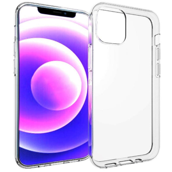 iPhone 13 Mini Ultra Thin Fleksibel Plastik Cover - Gennemsigtig