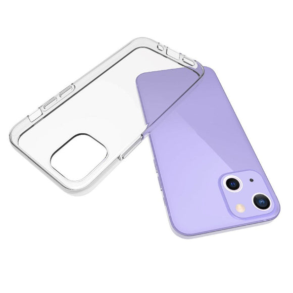 iPhone 13 Mini Ultra Thin Fleksibel Plastik Cover - Gennemsigtig