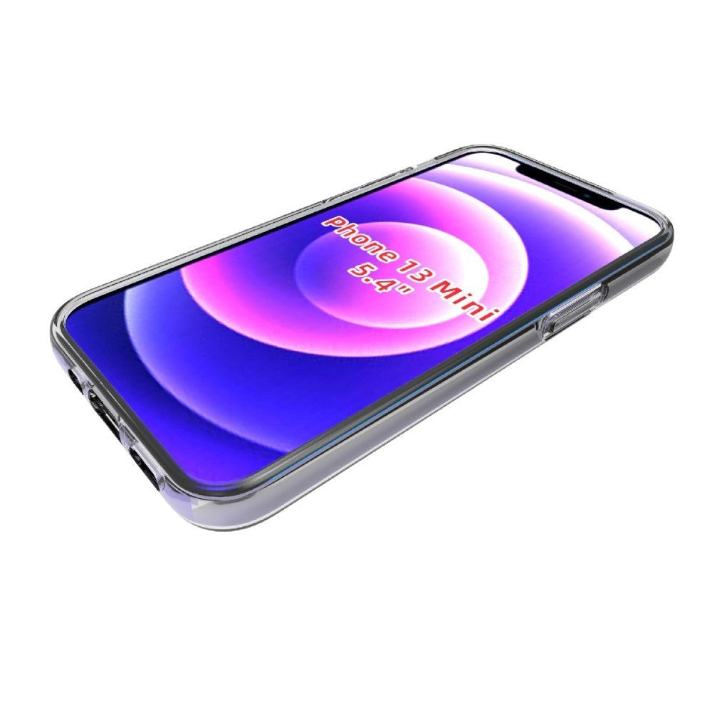 iPhone 13 Mini Ultra Thin Fleksibel Plastik Cover - Gennemsigtig