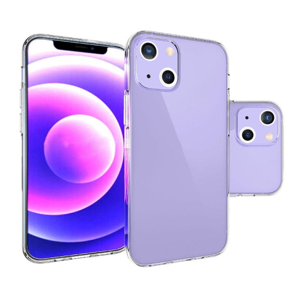 iPhone 13 Mini Ultra Thin Fleksibel Plastik Cover - Gennemsigtig