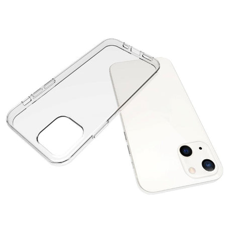 iPhone 13 Ultra Thin Fleksibel Plastik Cover - Gennemsigtig