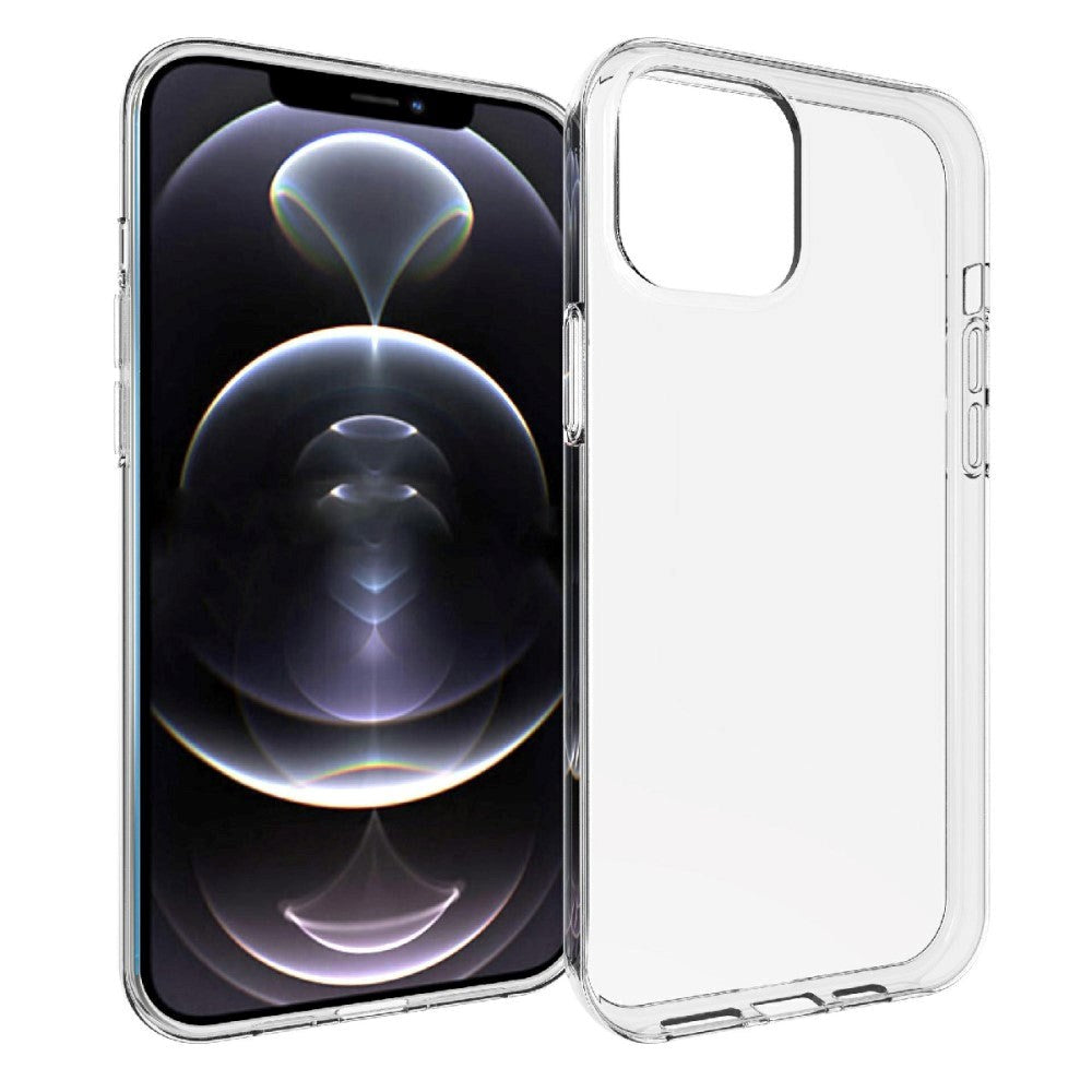 iPhone 13 Pro Max Fleksibel Plastik Cover - Gennemsigtig
