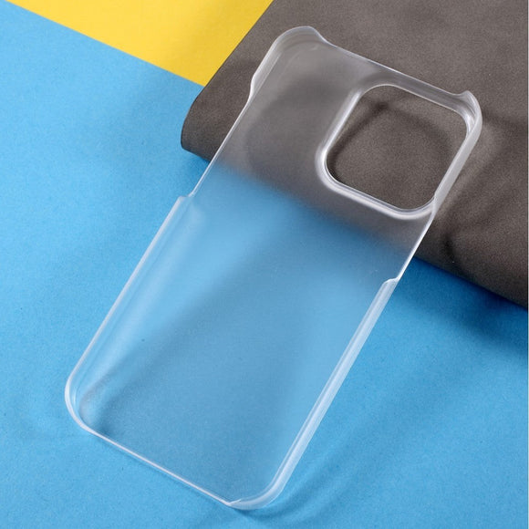 iPhone 13 Pro Max Ultra Tyndt Plastik Cover - Mat Gennemsigtig