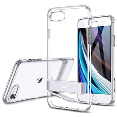 iPhone SE (2022), iPhone SE (2020), iPhone 8 og iPhone 7 ESR Fleksibelt Plastik Cover m. Kickstand - Gennemsigtigt