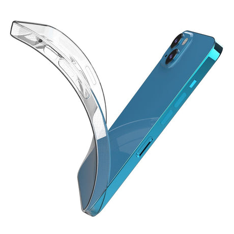 iPhone 13 Crystal Clear Fleksibel Plastik Cover - Gennemsigtig
