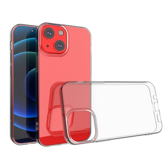 iPhone 13 Mini Fleksibelt Plastik Mobil Cover - Gennemsigtig