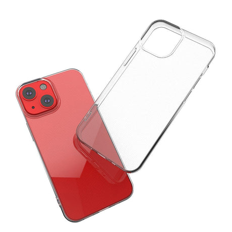 iPhone 13 Mini Fleksibelt Plastik Mobil Cover - Gennemsigtig