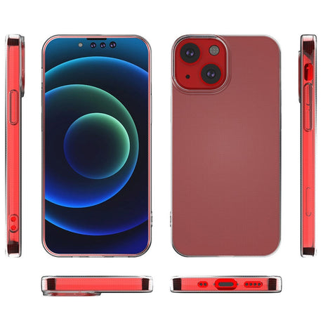 iPhone 13 Mini Fleksibelt Plastik Mobil Cover - Gennemsigtig