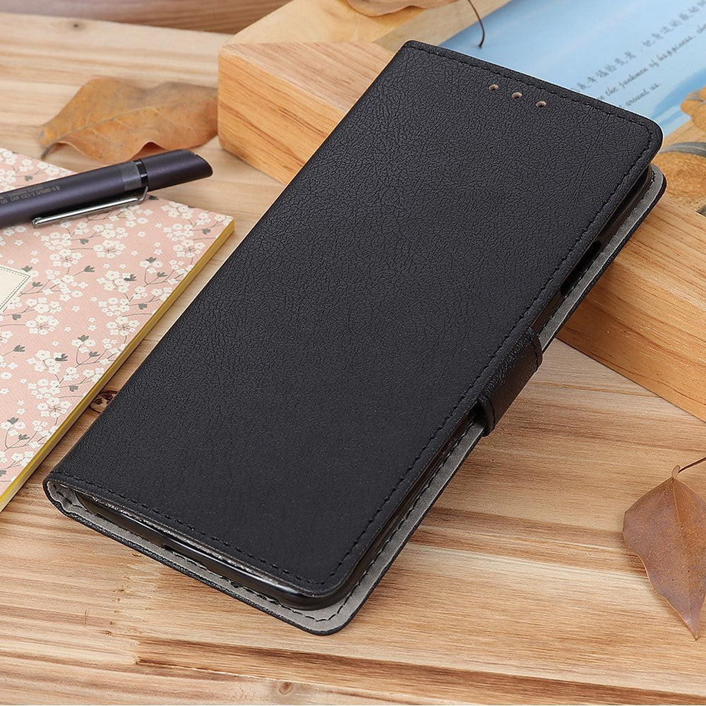 iPhone 13 Pro Enkelt Læder Cover m. Pung - Sort