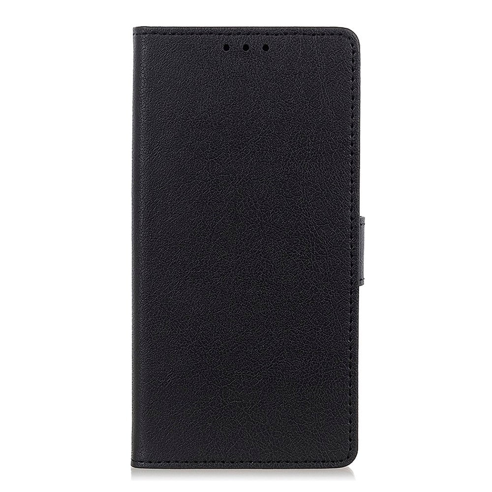 iPhone 13 Pro Enkelt Læder Cover m. Pung - Sort