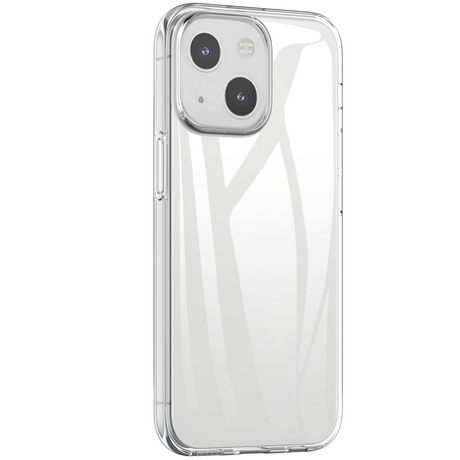 iPhone 13 Cover + Hærdet Glas Skærmbeskyttelse - Case-Friendly - Gennemsigtig