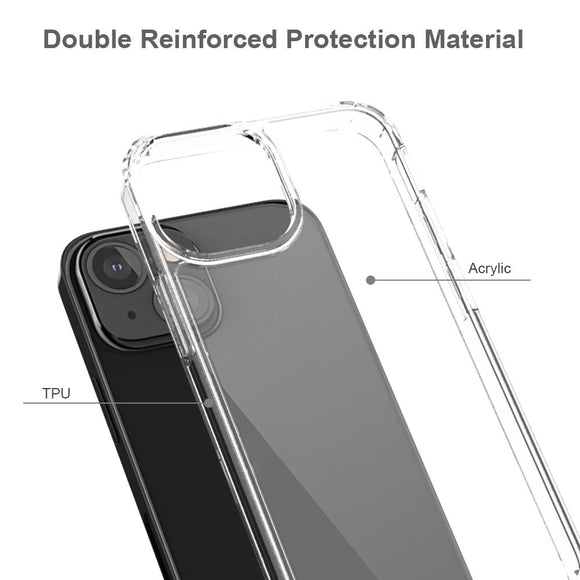 EIDERWOOD iPhone 13 Mini Hybrid Plast Cover - Gennemsigtig