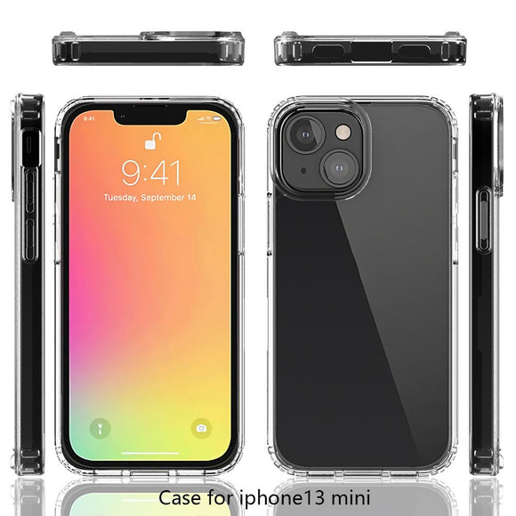 EIDERWOOD iPhone 13 Mini Hybrid Plast Cover - Gennemsigtig