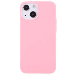 iPhone 13 Fleksibel TPU Plast Bagside Cover - Lyserød