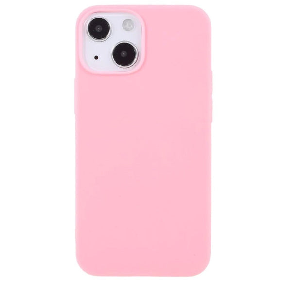iPhone 13 Fleksibel TPU Plast Bagside Cover - Lyserød